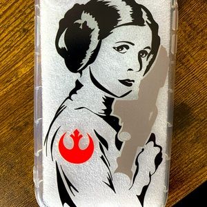 RARE Disney Star Wars Princess Leia iPhone Case